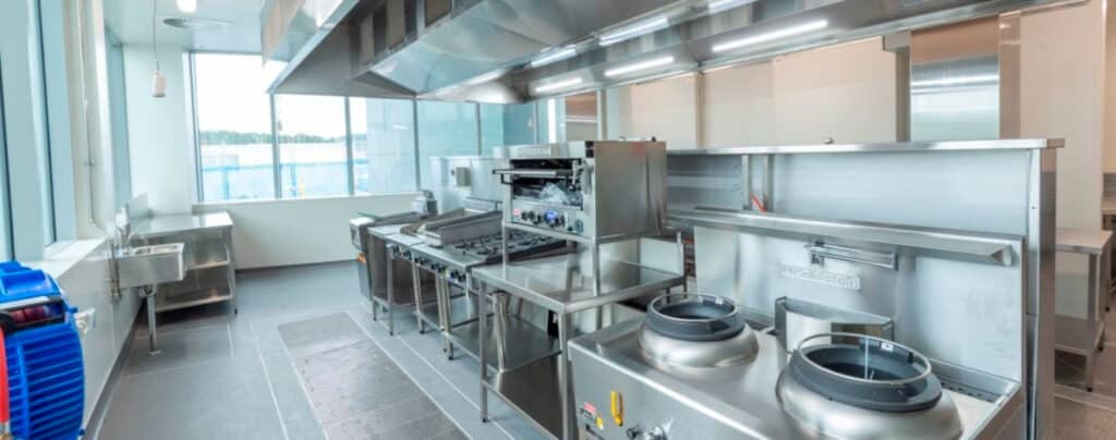 commercial kitchen