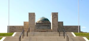 Australian War memorial entrance Canberra